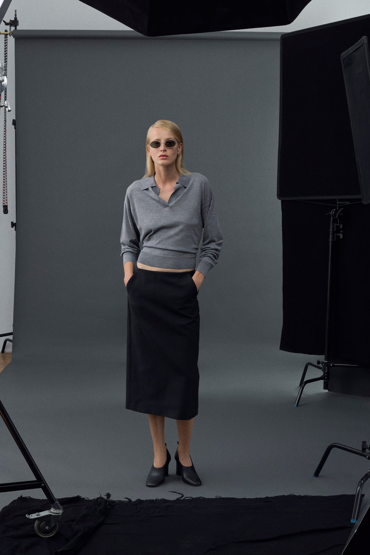 Lunettes de soleil Amber - Metal - Femme vue 3