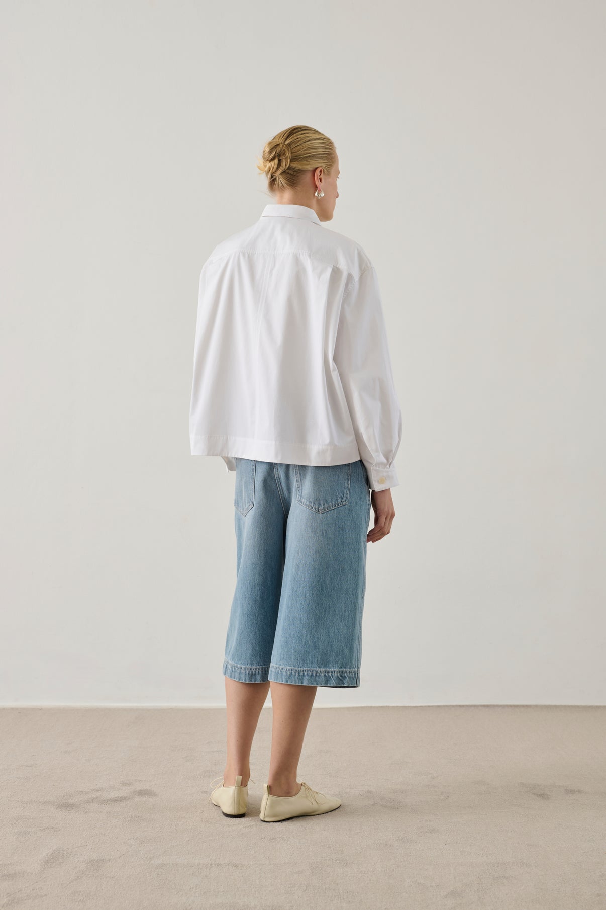 Chemise Hortense - Blanc - Coton - Femme vue 2