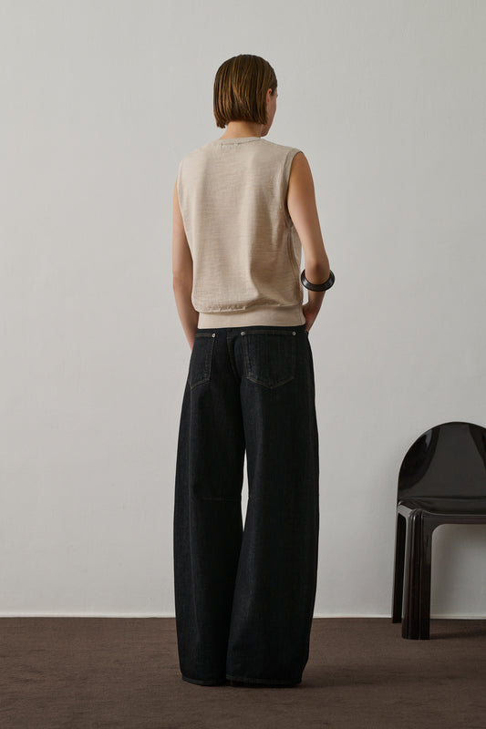 Pull Fargo - Beige Clair - Laine - Femme