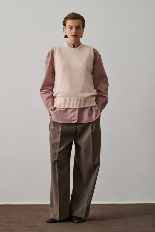 Pull Namaste - Rose Pâle - Femme