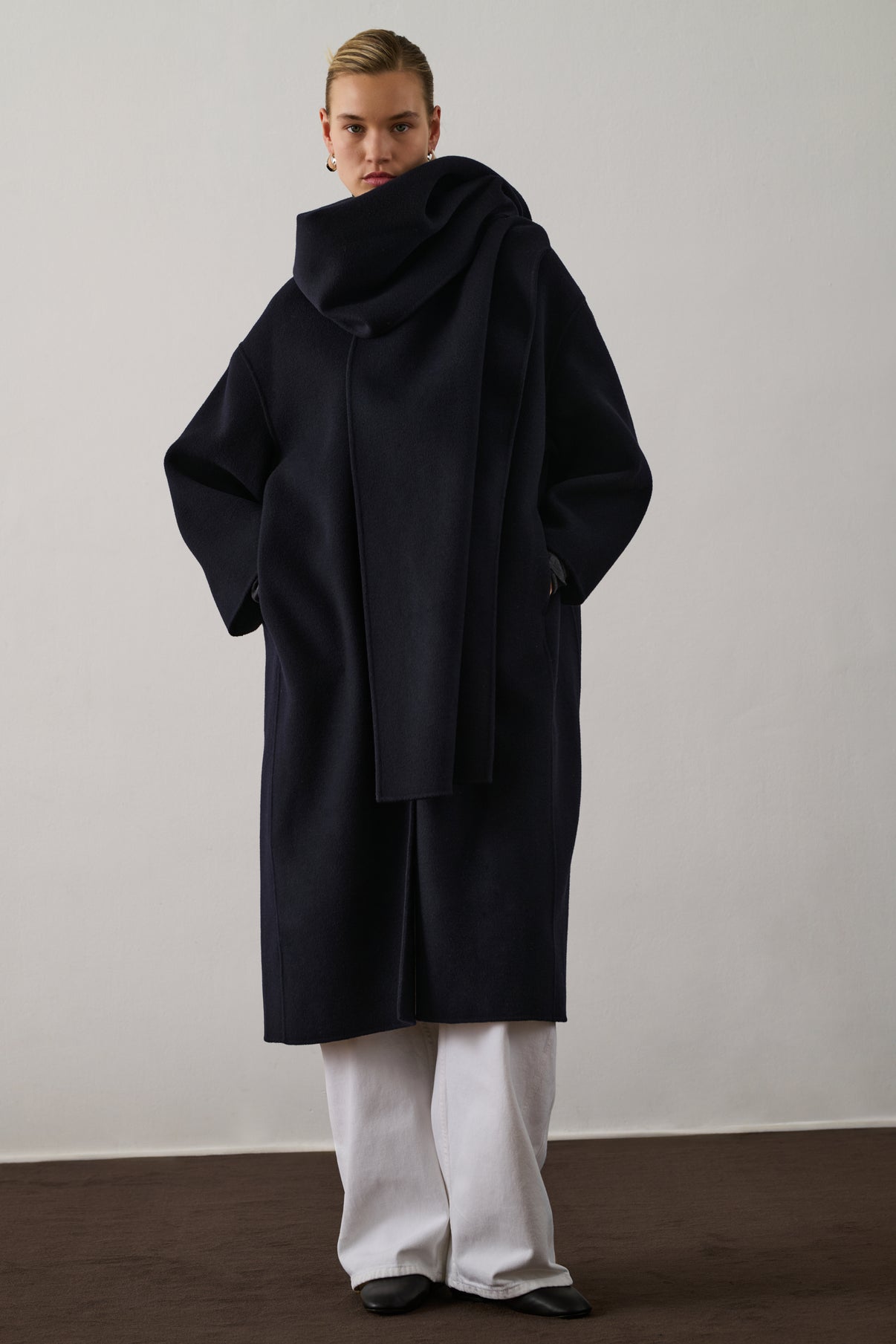 Manteau Finn - Deep Navy - Laine - Femme vue 6