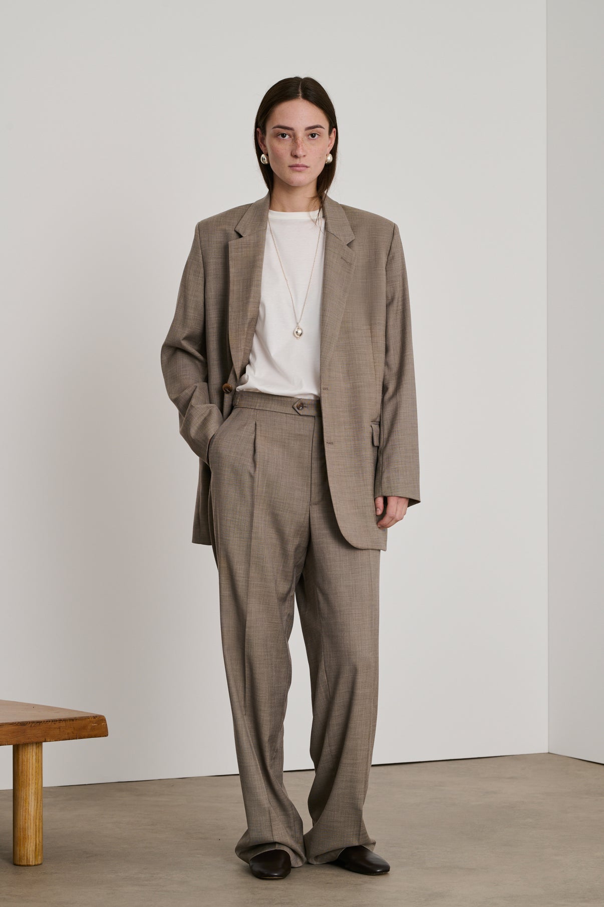 Pantalon Sulpice - Gris/Beige - Femme vue 4