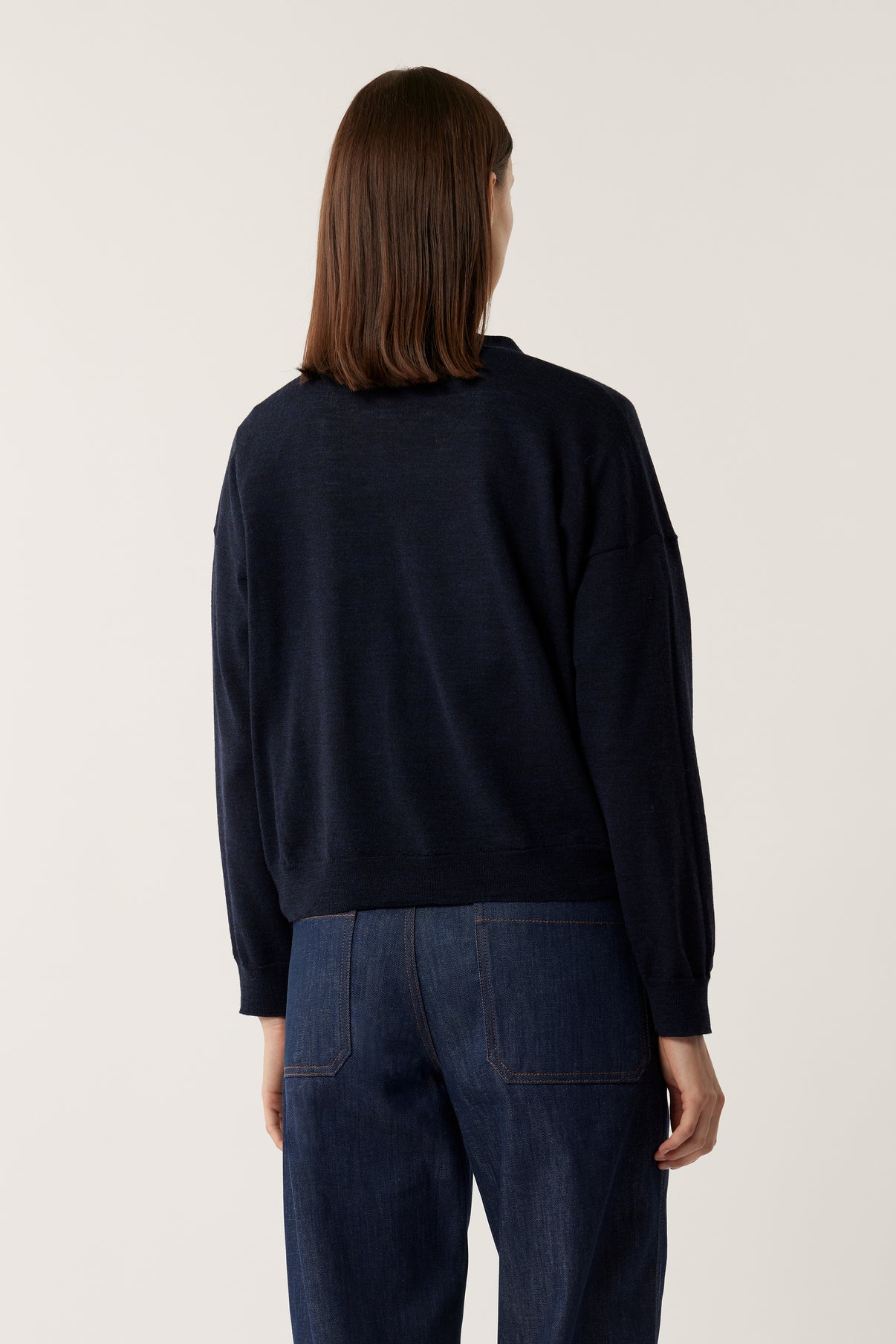 Cardigan Idem - Navy - Femme vue 3